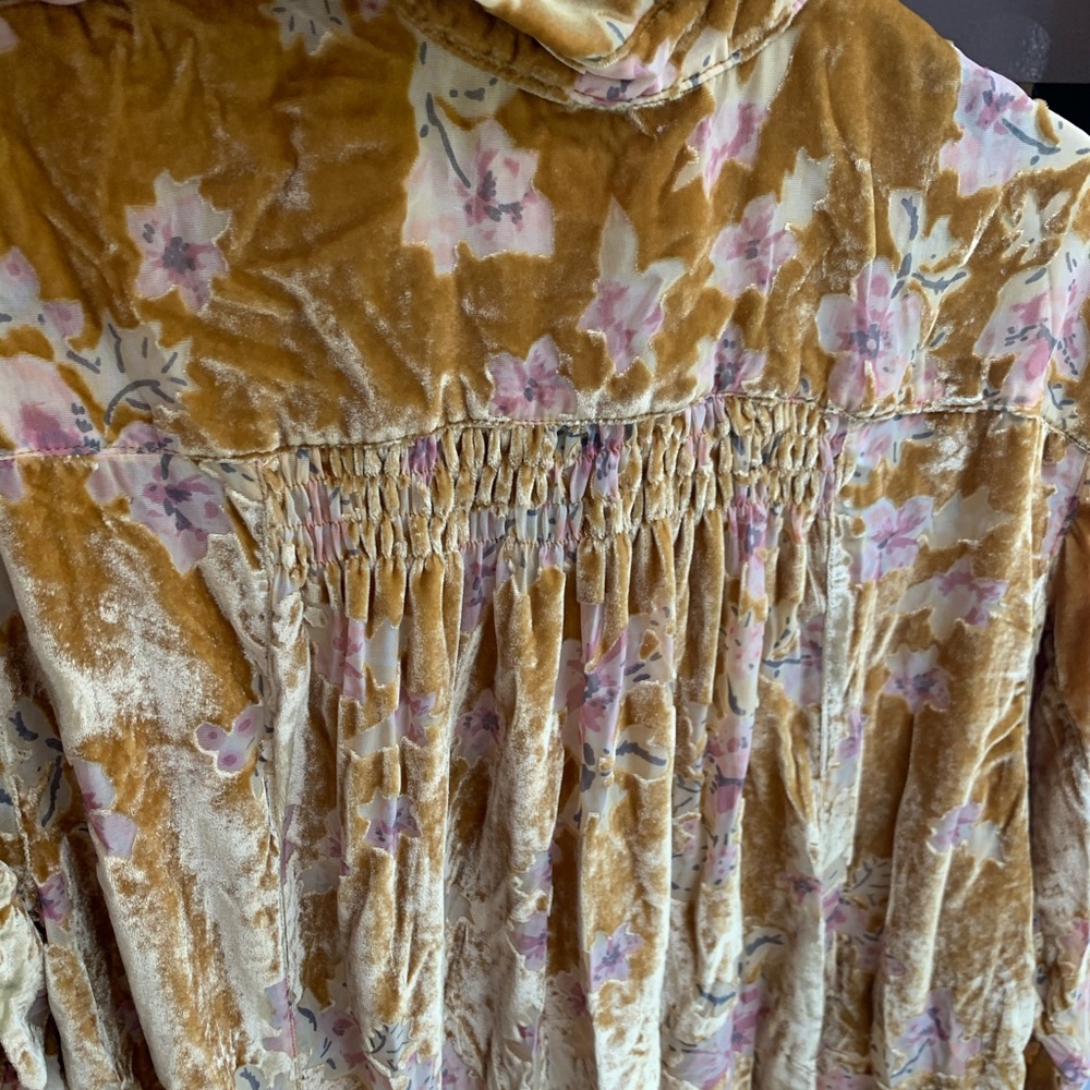 LAST ONE☝️ Free People Sorrento velvetburnout maxi - Picture 7 of 15